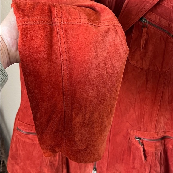 Bonita vintage suede rust jacket - Picture 6 of 10